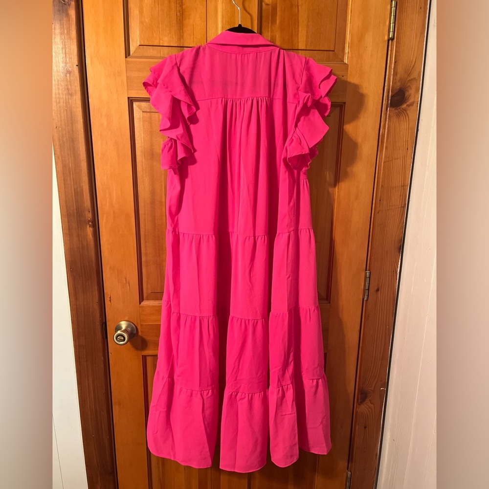 XL Umgee pink midi dress